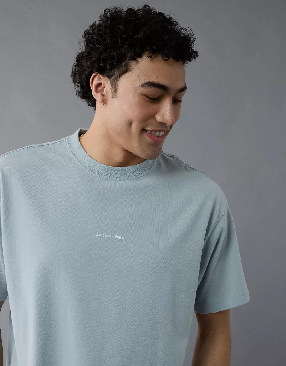 aeo AE Boxy Logo Graphic T-Shirt