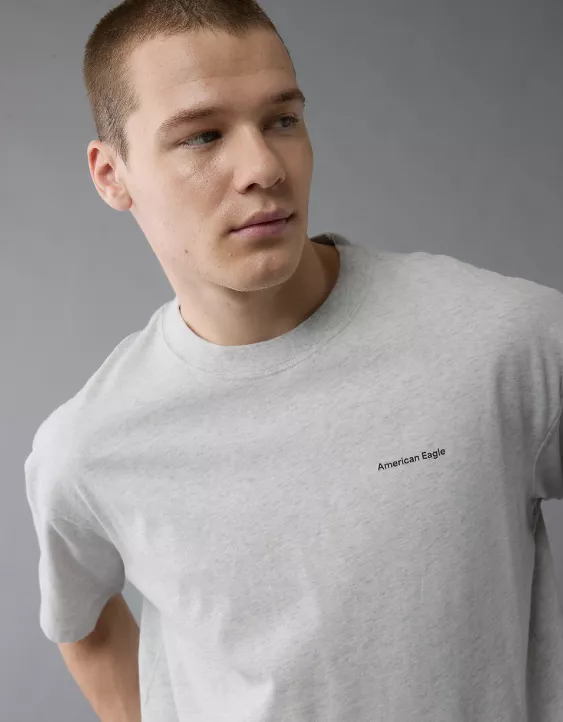 Aeo AE Boxy Logo Graphic T-Shirt