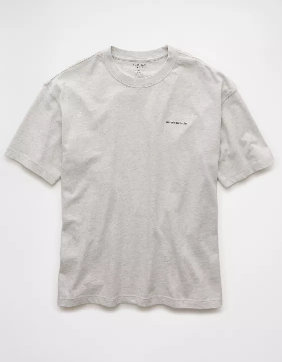 Aeo AE Boxy Logo Graphic T-Shirt