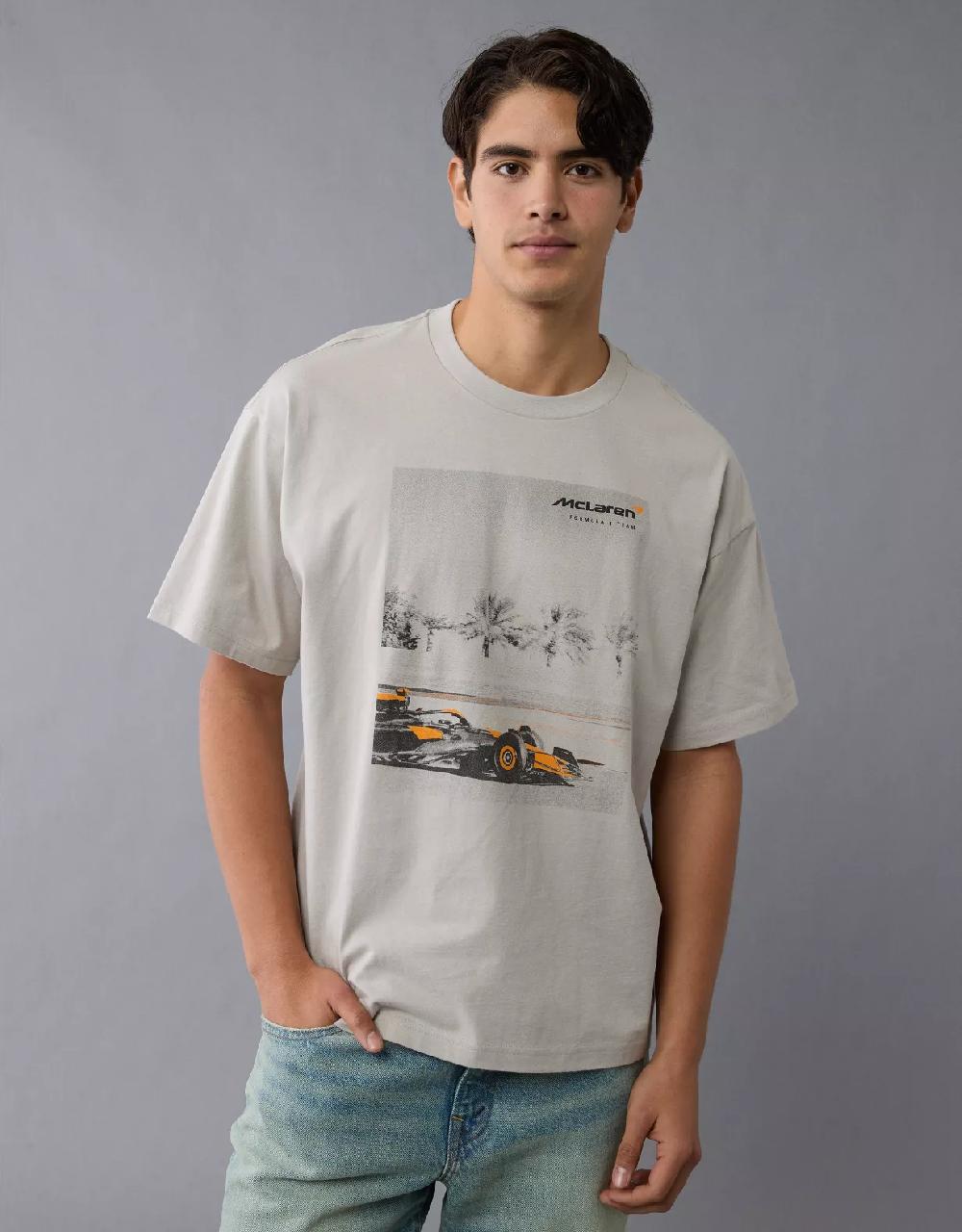 aeo AE Boxy McLaren Graphic T-Shirt