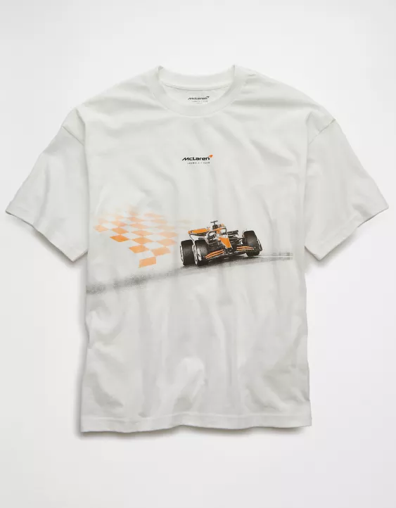Aeo AE Boxy McLaren Graphic T-Shirt