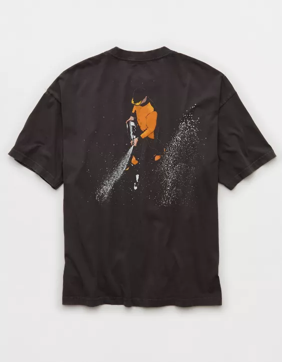 Aeo AE Boxy McLaren Graphic T-Shirt