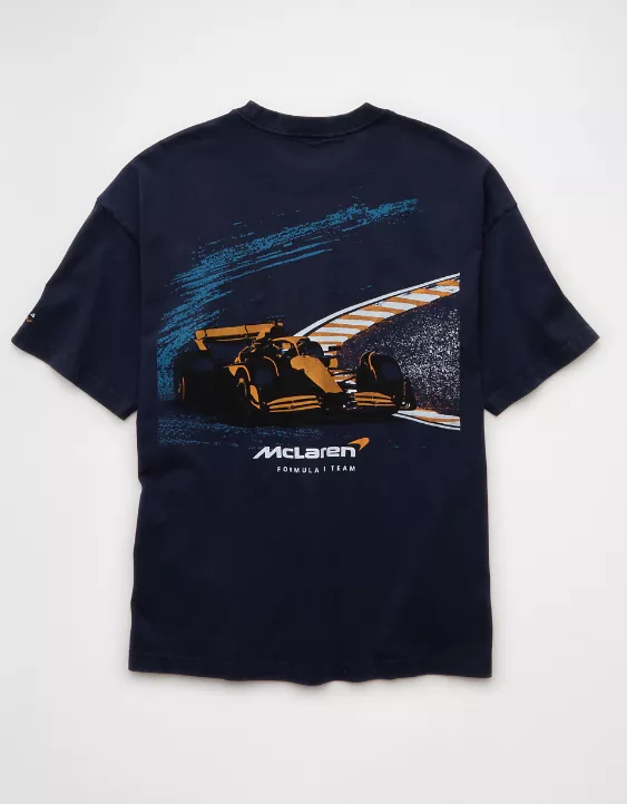 Aeo AE Boxy McLaren Graphic T-Shirt
