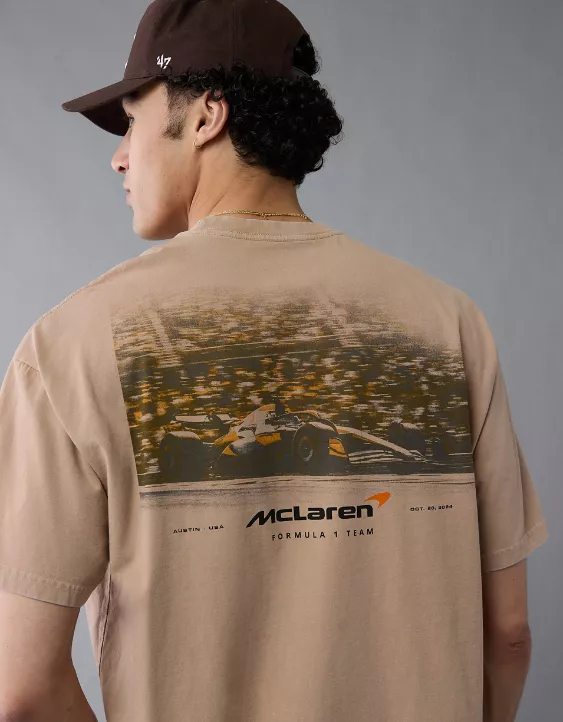 Aeo AE Boxy McLaren Graphic T-Shirt