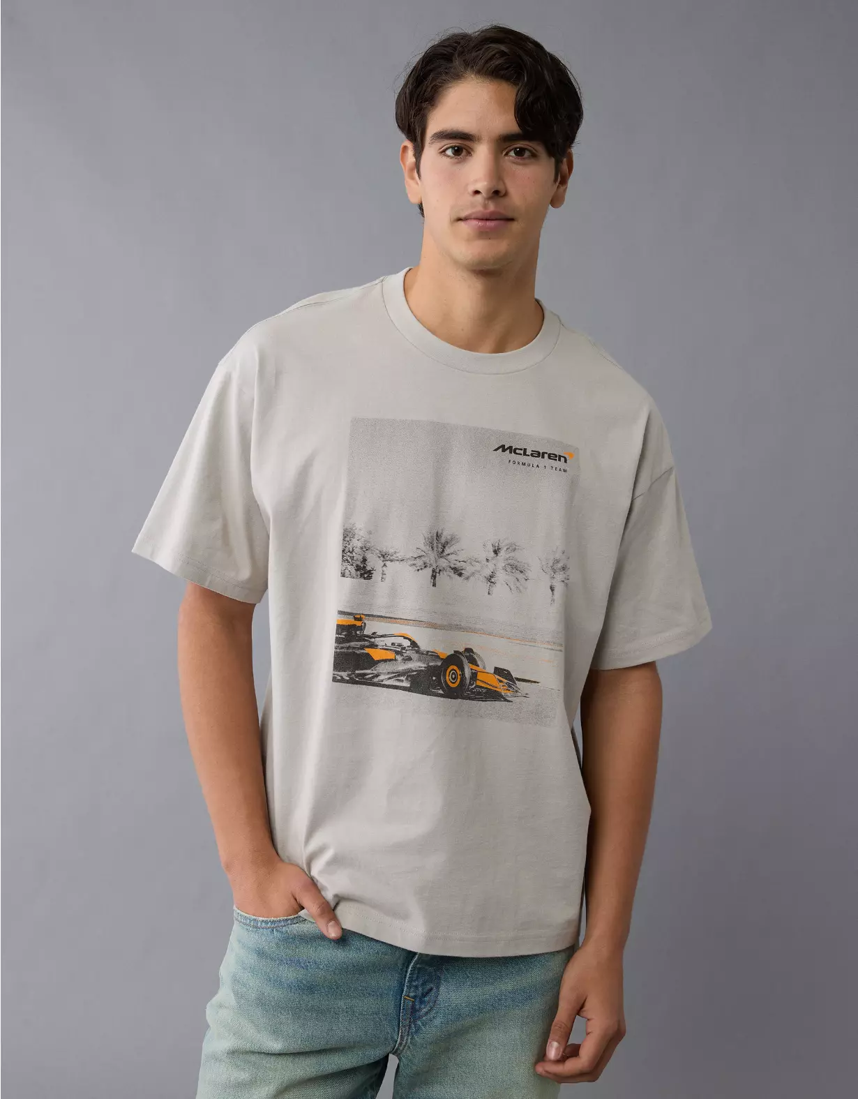 aeo AE Boxy McLaren Graphic T-Shirt