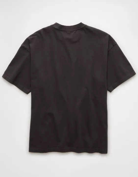 Aeo AE Boxy Miles Davis Graphic T-Shirt
