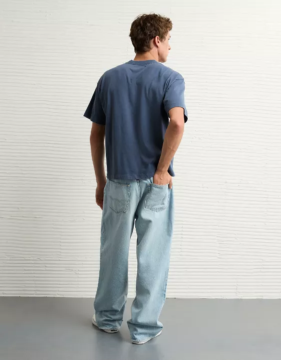 Aeo AE Boxy Nautical Graphic T-Shirt