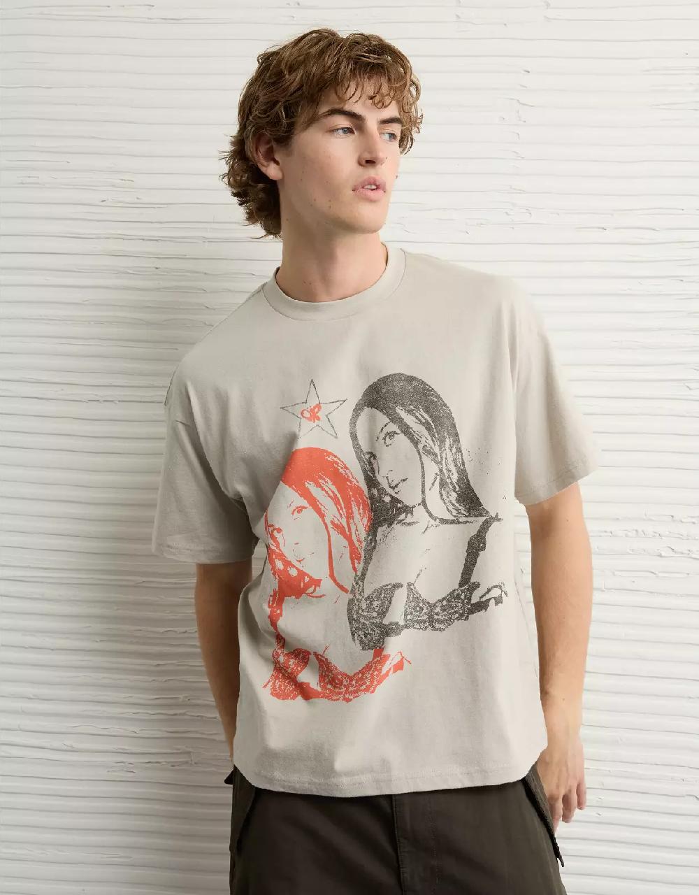 aeo AE Boxy Olivia Rodrigo Graphic T-Shirt