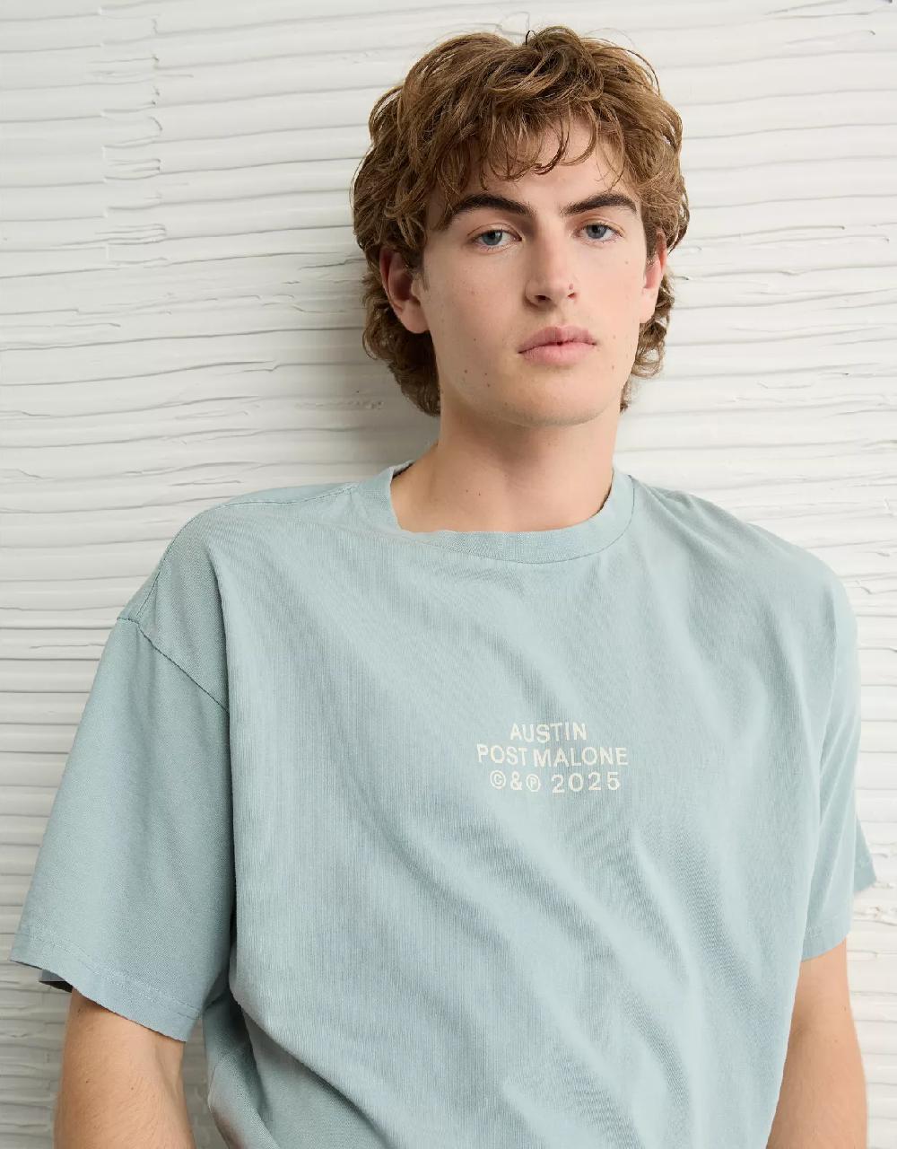 aeo AE Boxy Post Malone Graphic T-Shirt