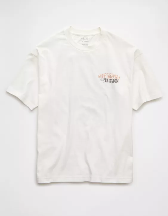 Aeo AE Boxy Post Malone Graphic T-Shirt