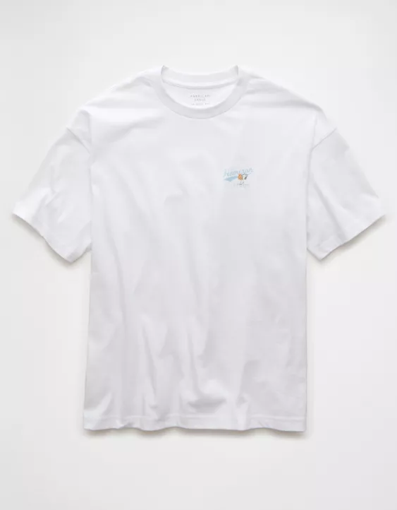 Aeo AE Boxy Snoopy Graphic T-Shirt