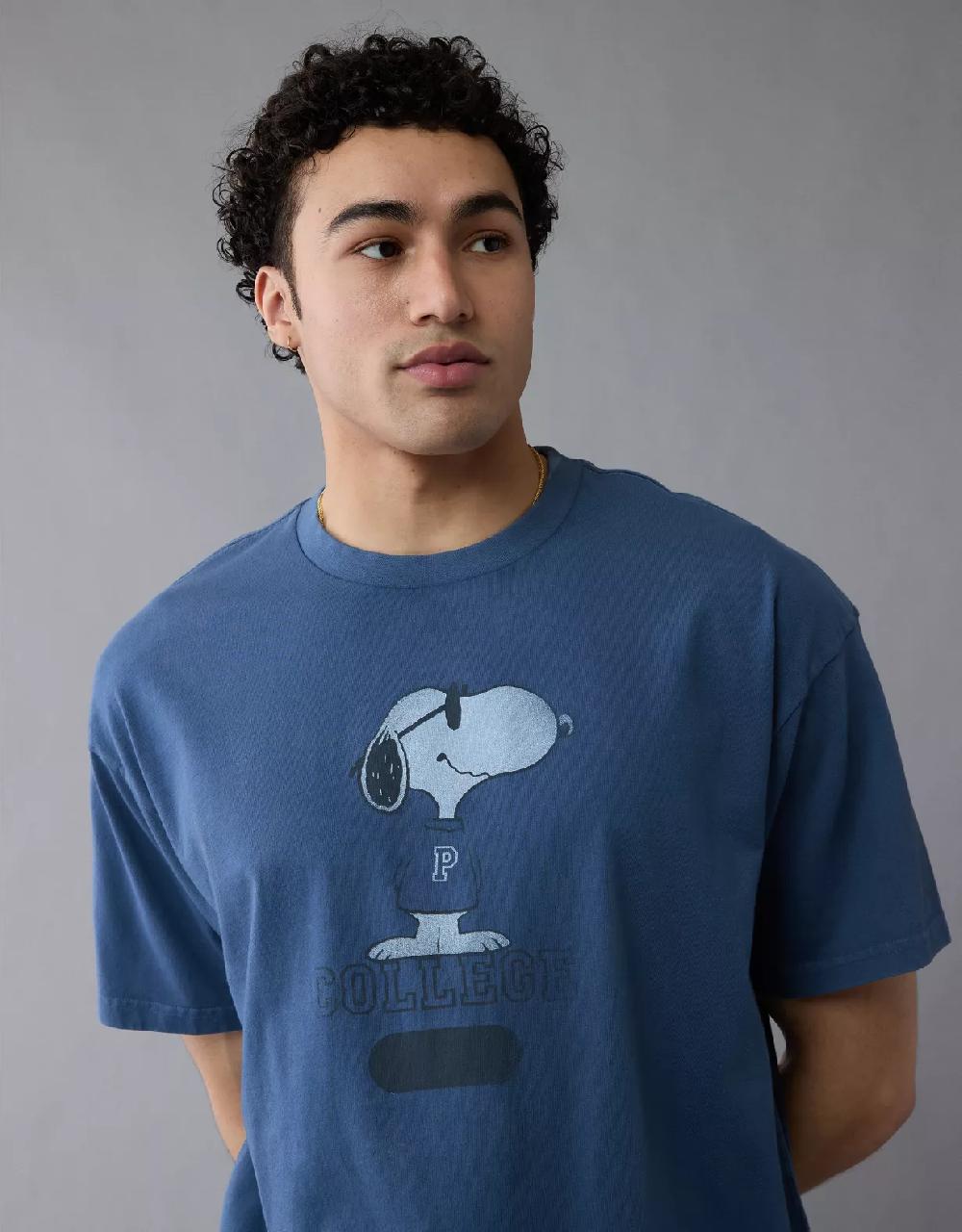 aeo AE Boxy Snoopy Graphic T-Shirt