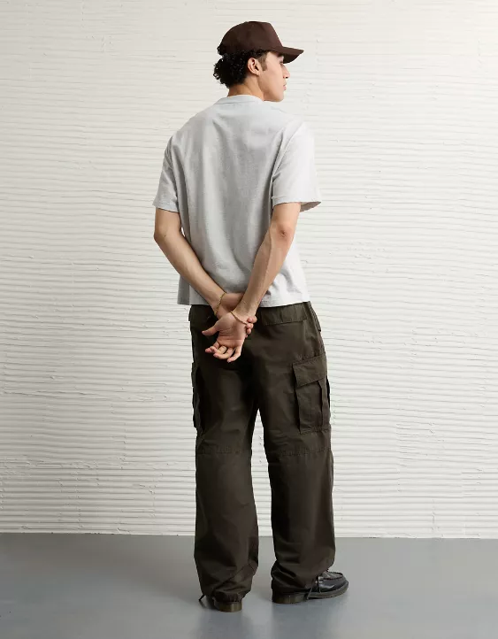 Aeo AE Boxy Sueded Jersey T-Shirt