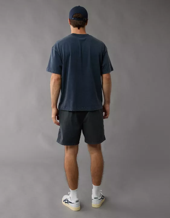 Aeo AE Boxy Sueded Jersey T-Shirt