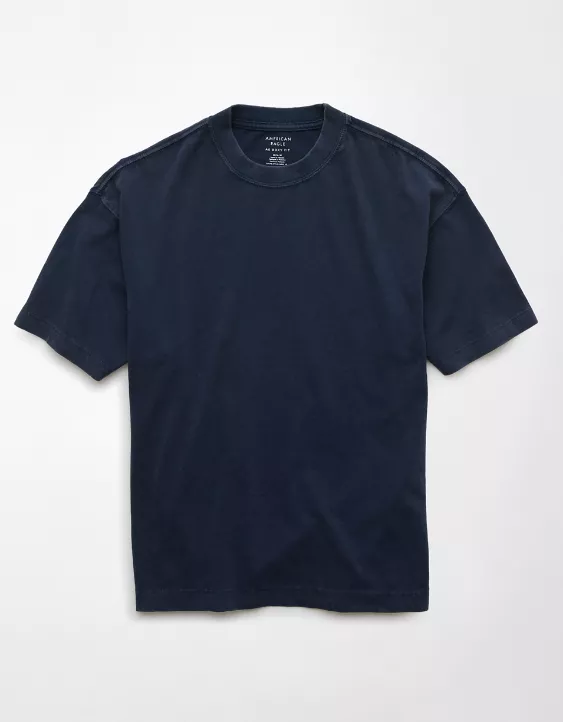 Aeo AE Boxy Sueded Jersey T-Shirt