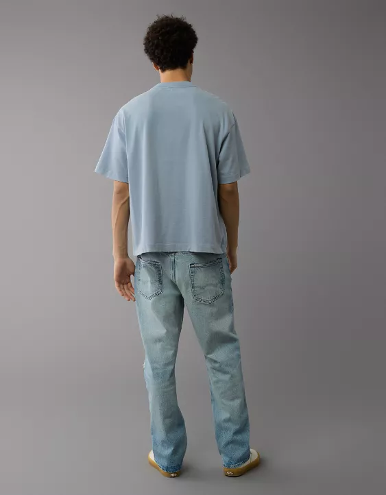 Aeo AE Boxy Sueded Jersey T-Shirt