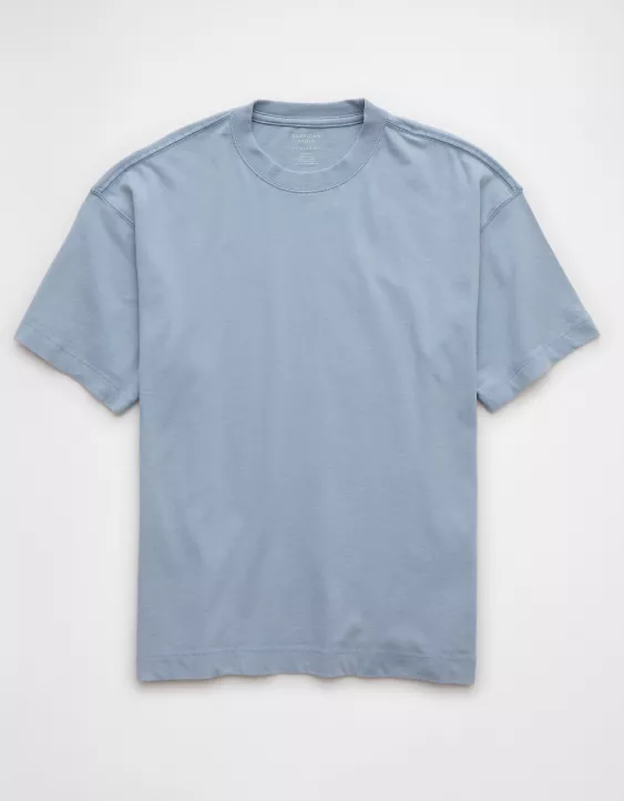 Aeo AE Boxy Sueded Jersey T-Shirt