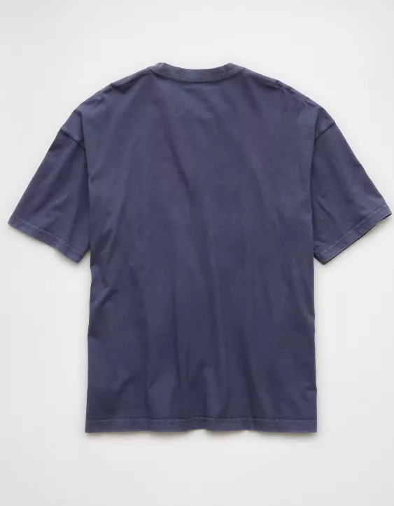 Aeo AE Boxy Yale Graphic T-Shirt