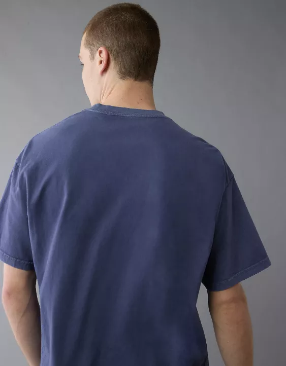 Aeo AE Boxy Yale Graphic T-Shirt