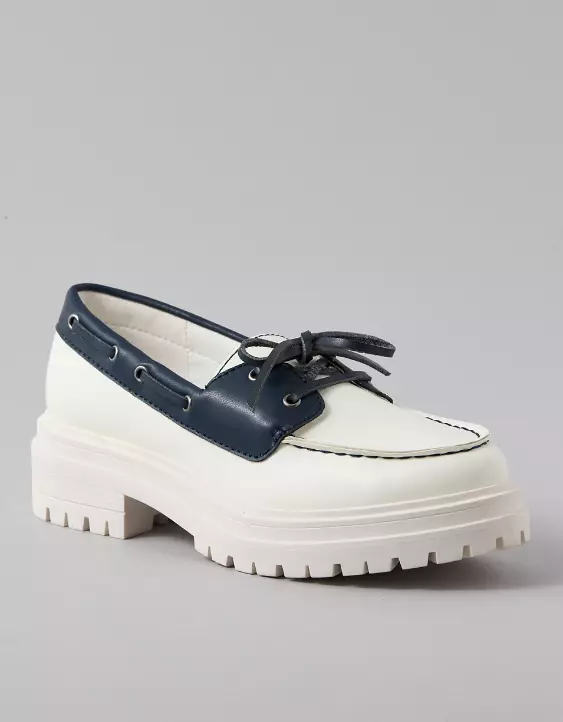 Aeo AE Chunky Lug Sole Boat Shoe