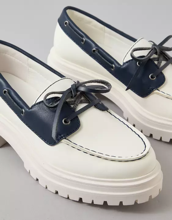 Aeo AE Chunky Lug Sole Boat Shoe