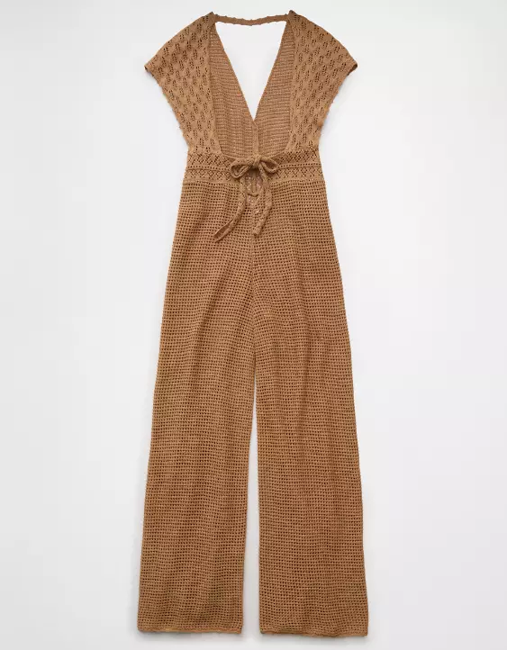 Aeo AE Crochet Jumpsuit