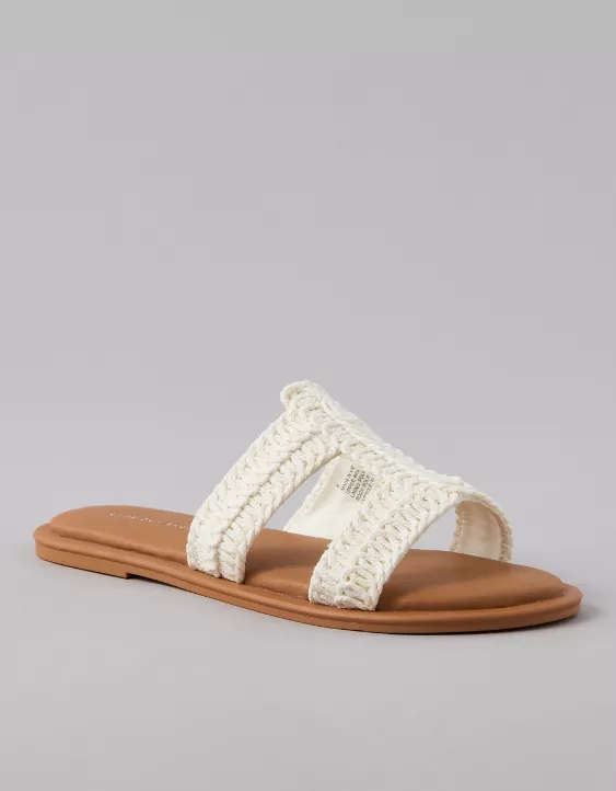 Aeo AE Crochet Slide Sandal