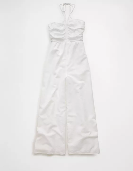 Aeo AE Cut-Out Halter Jumpsuit