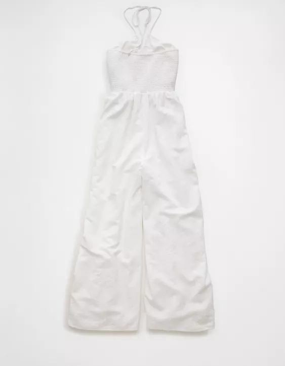 Aeo AE Cut-Out Halter Jumpsuit