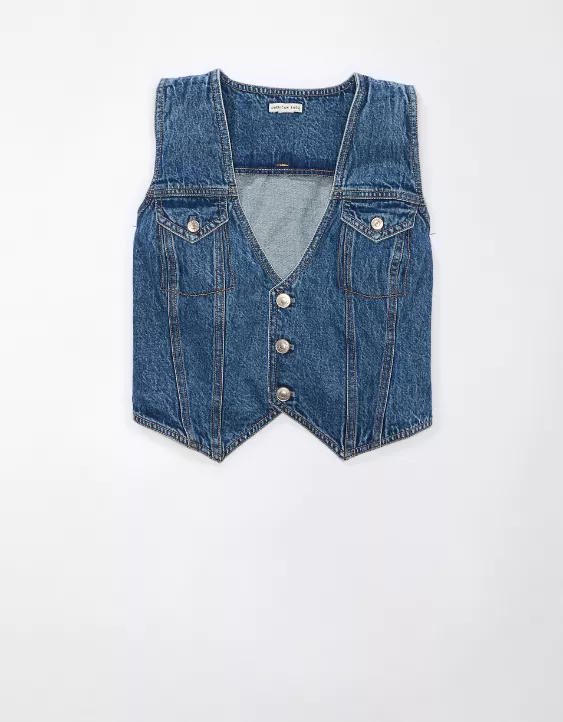 Aeo AE Denim Vest