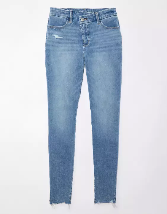 Aeo AE Dream Curvy High-Waisted Jegging