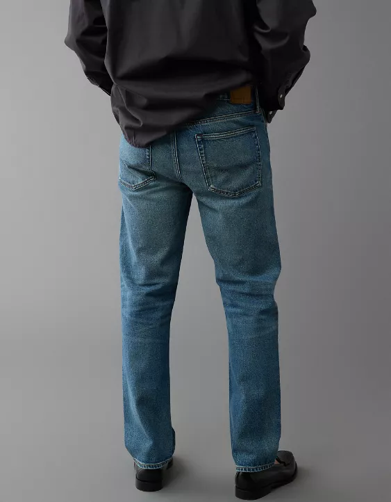 Aeo AE EasyFlex Ripped Original Straight Jean