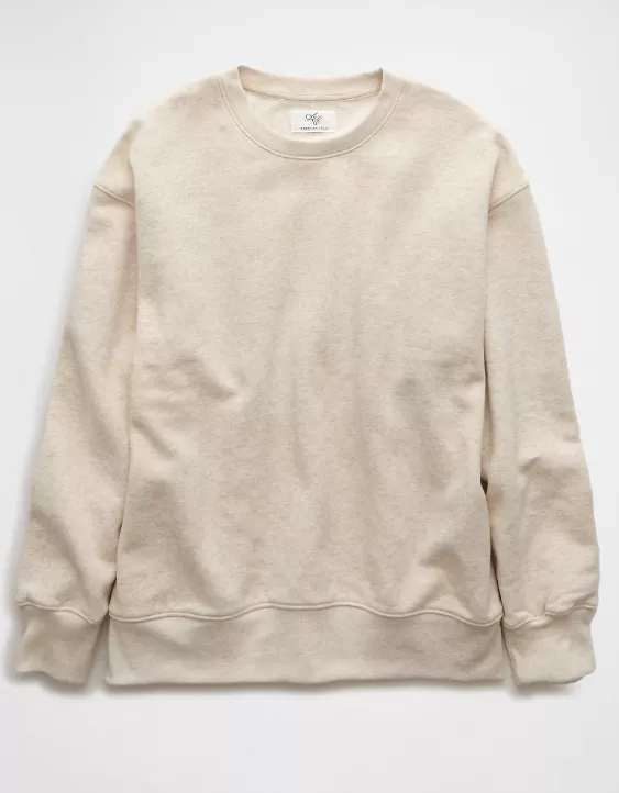 Aeo AE Everyday Luxe Crew Neck Sweatshirt