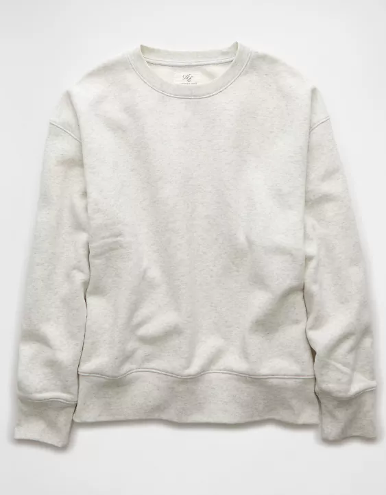 Aeo AE Everyday Luxe Crew Neck Sweatshirt