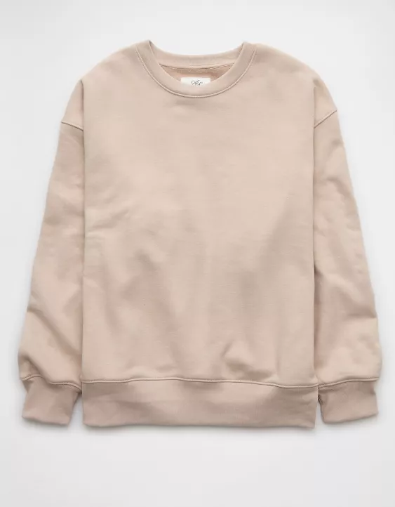 Aeo AE Everyday Luxe Crew Neck Sweatshirt