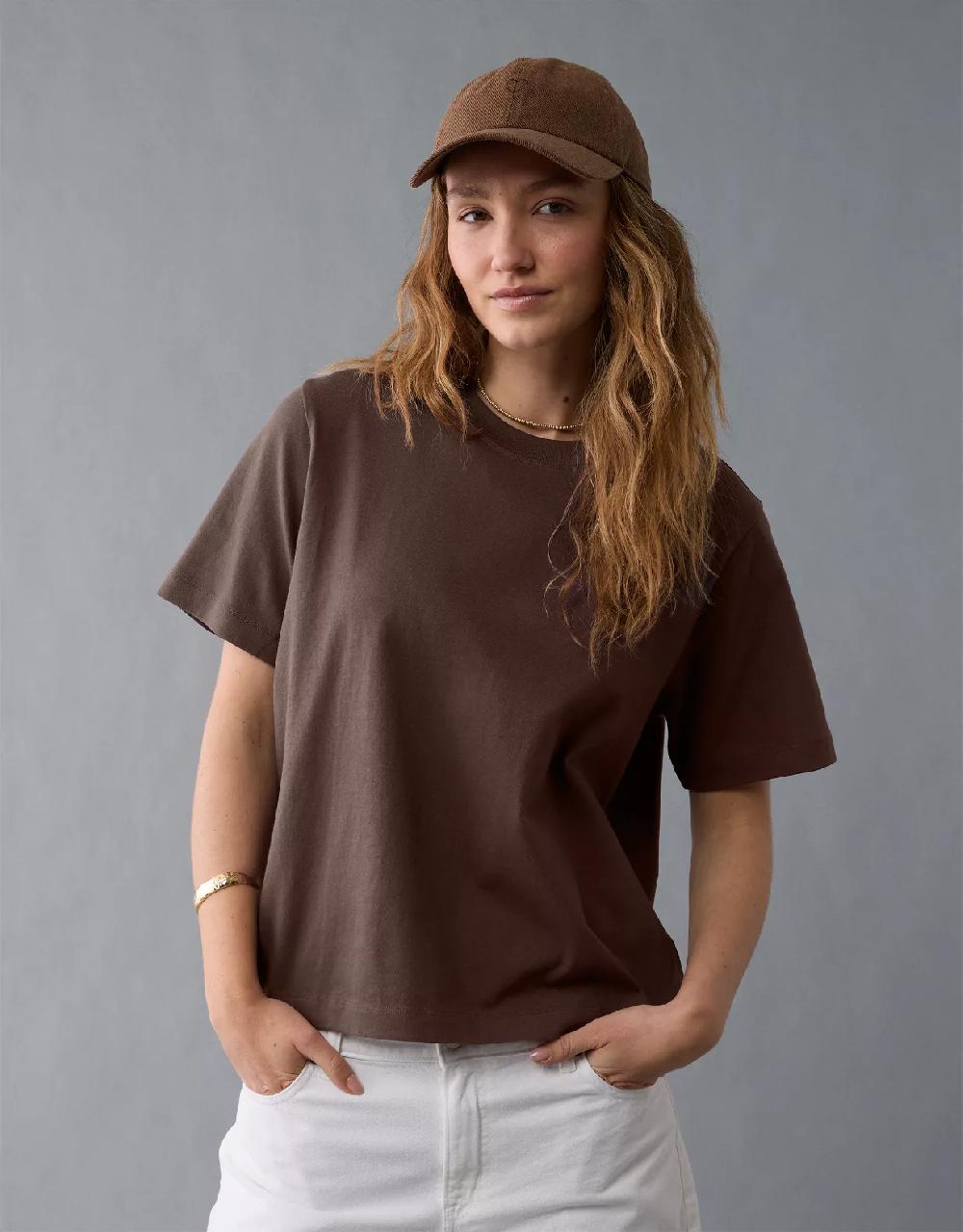 Aeo AE Everyday Luxe Relaxed T-Shirt