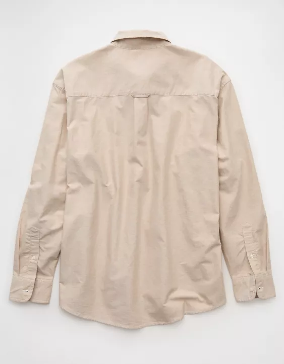 Aeo AE Everyday Relaxed Oxford Button-Up Shirt