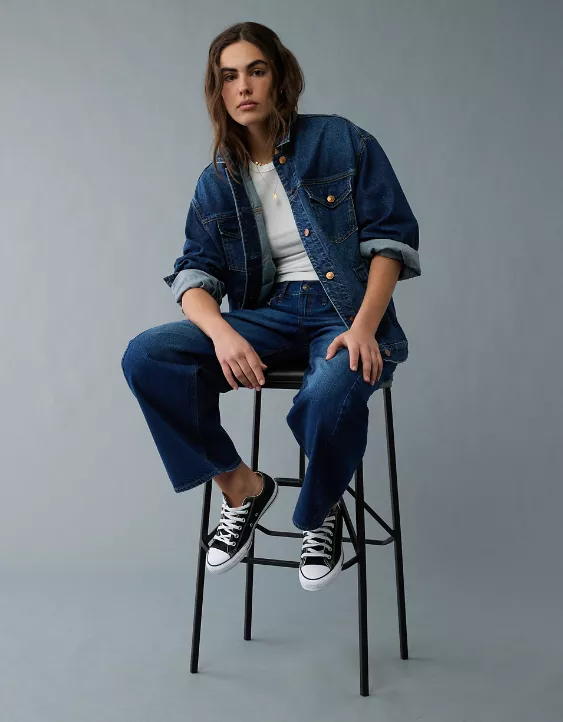 Aeo AE Ex-Boyfriend Denim Jacket