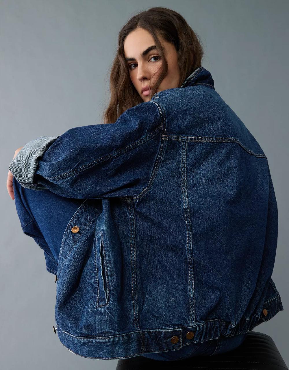 aeo AE Ex-Boyfriend Denim Jacket