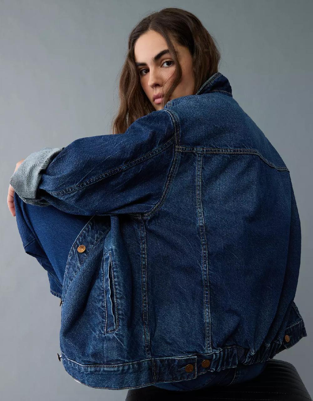 aeo AE Ex-Boyfriend Denim Jacket