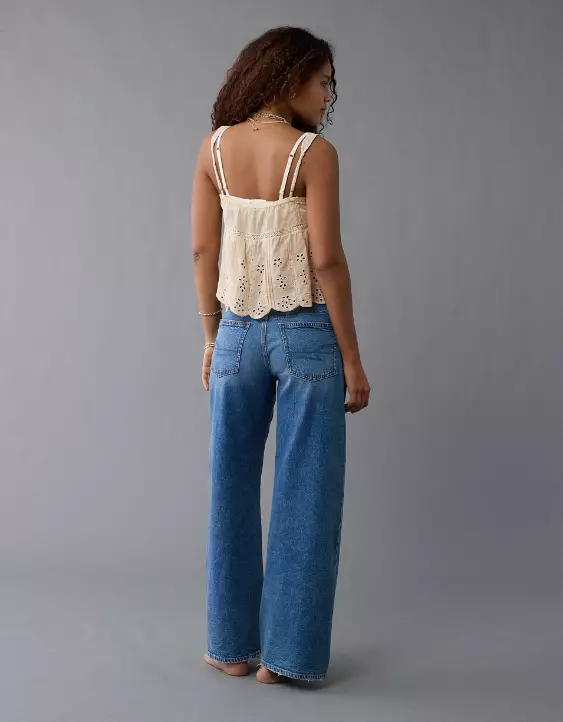 Aeo AE Eyelet Cami