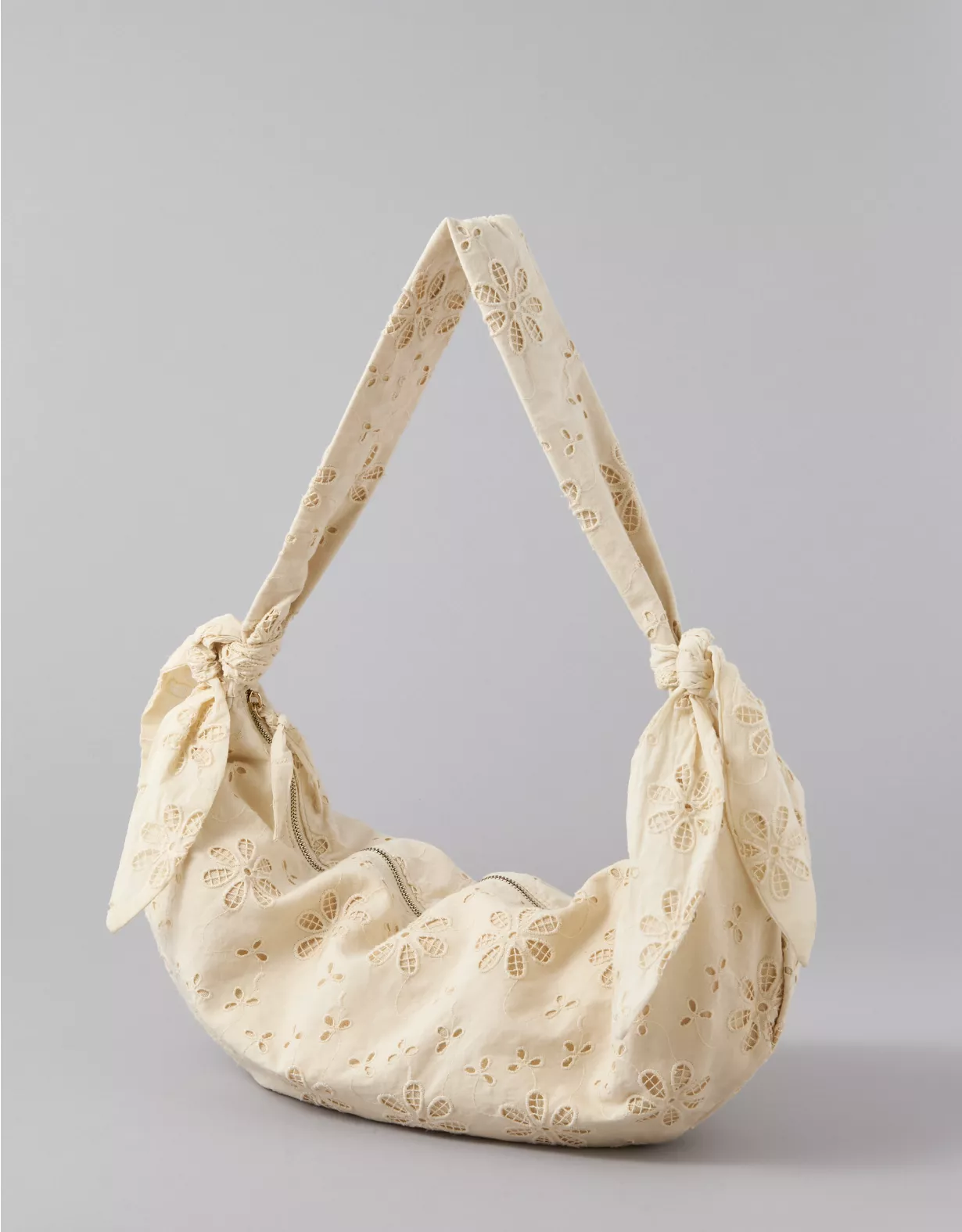aeo AE Eyelet Slouchy Hobo Bag