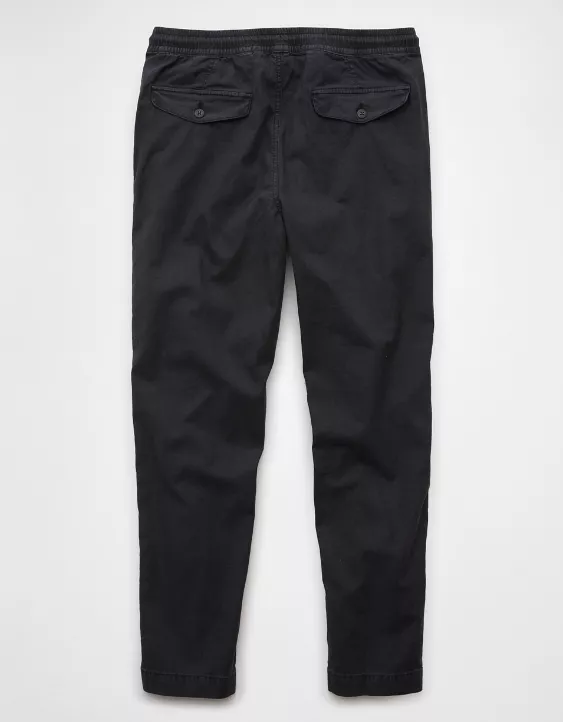 Aeo AE Flex Linen-Blend Athletic Fit Pull-On Pant