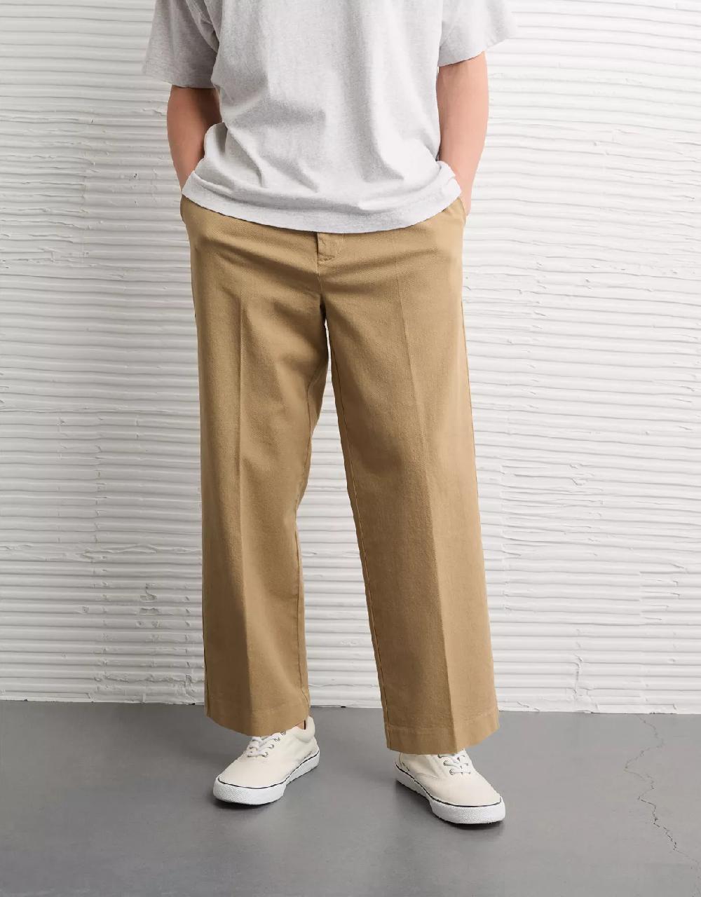 aeo AE Flex Loose Cropped Trouser Pant