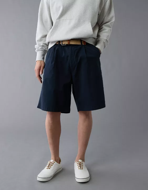 Aeo AE Flex Loose Pleated Pull-On Short