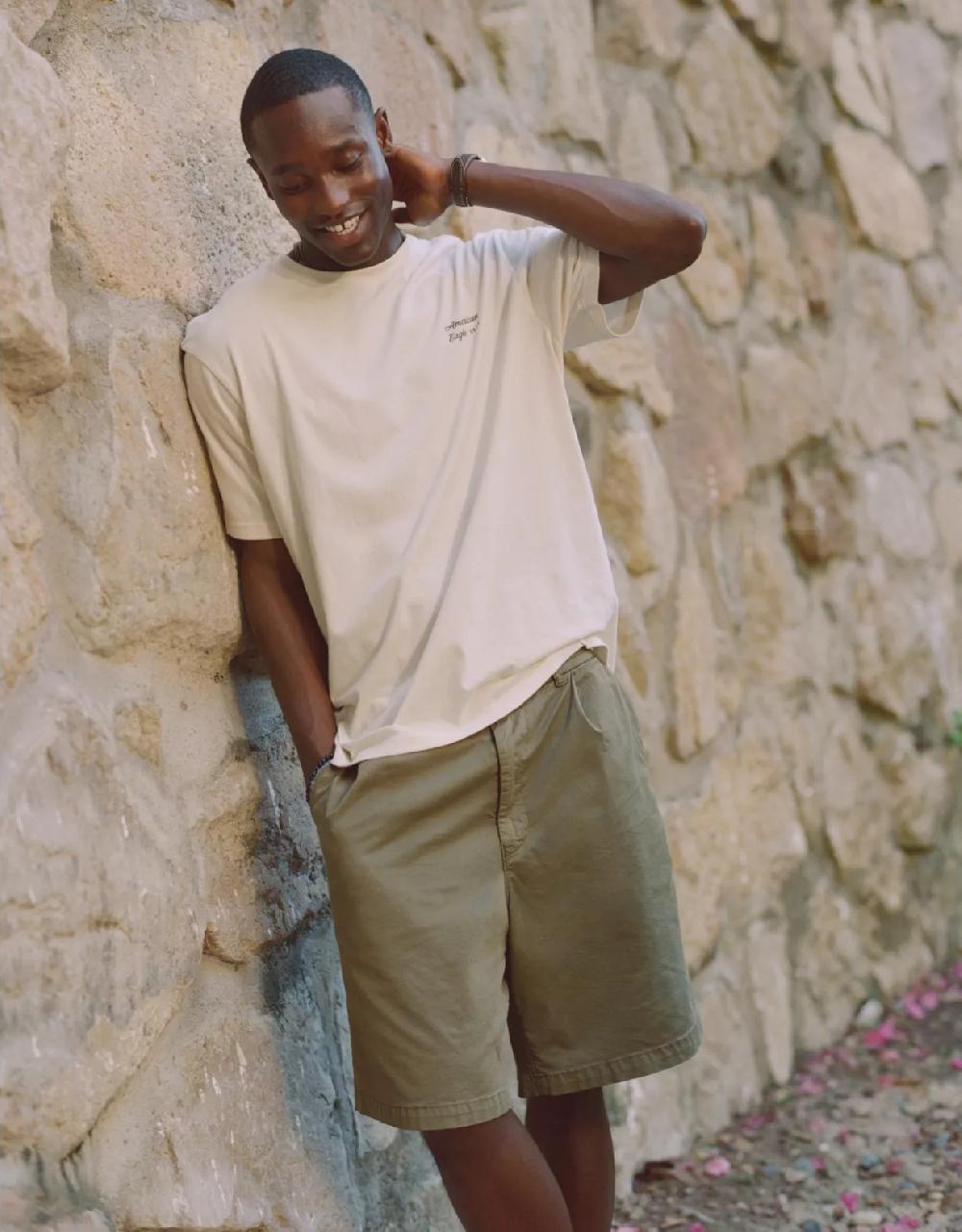 aeo AE Flex Loose Pleated Pull-On Short