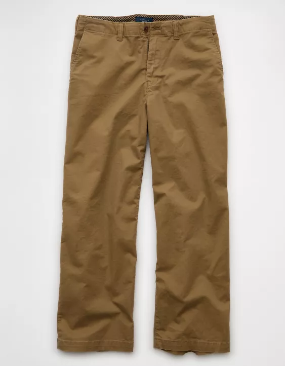 Aeo AE Flex Ultra Baggy Lived-In Khaki Pant