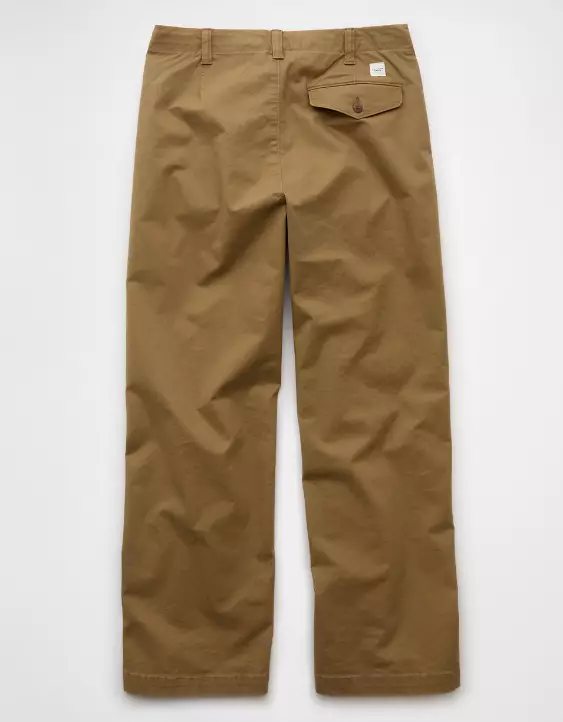 Aeo AE Flex Ultra Baggy Lived-In Khaki Pant