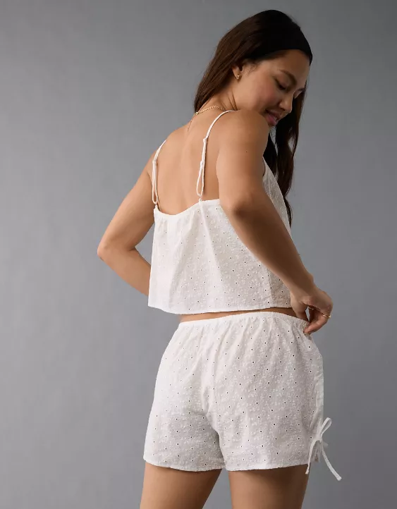 Aeo AE Flirty Woven Tank PJ Set