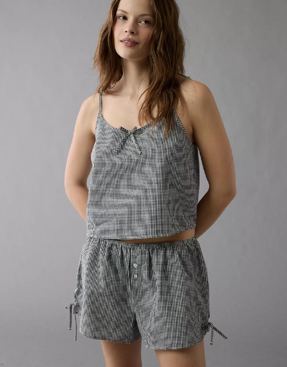 aeo AE Flirty Woven Tank PJ Set